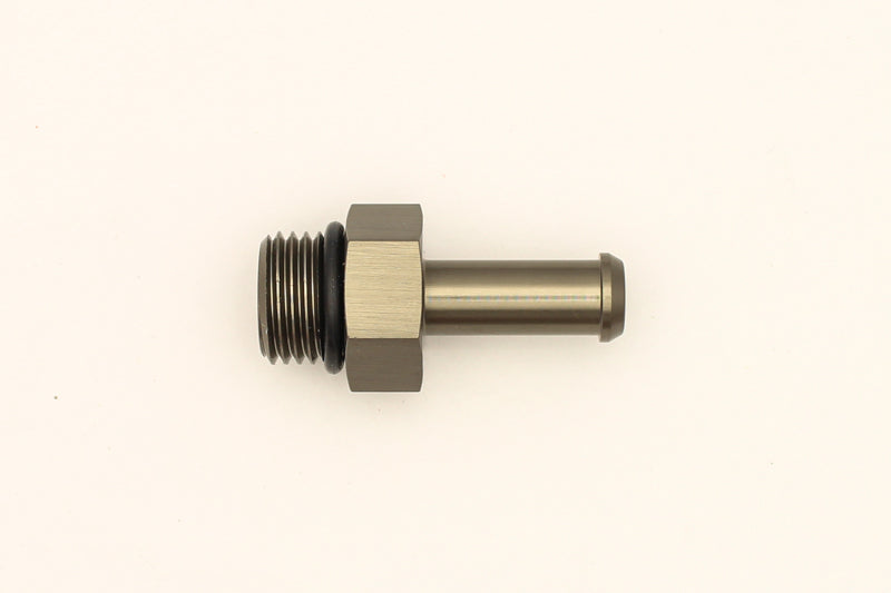 DeatschWerks 6-02-0505 - DWK6-02-0505 - DeatschWerks 6AN ORB Male To 5/16in Barb Fitting (Single Barb - Incl O-Ring) - Shipped in Europe - Tuningsupply.com