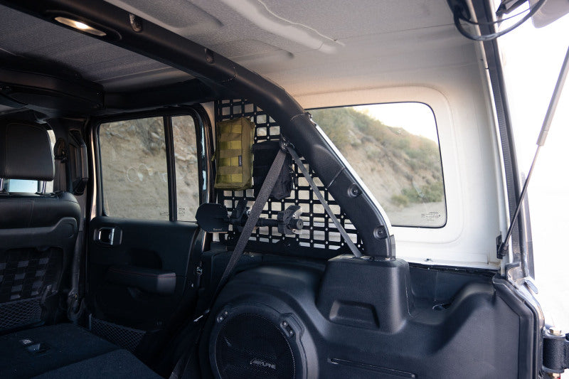 DV8 Offroad MPJL-01 - DVEMPJL-01 - DV8 Offroad 2018+ Jeep Wrangler Rear Window Molle Panels - Shipped in Europe - Tuningsupply.com