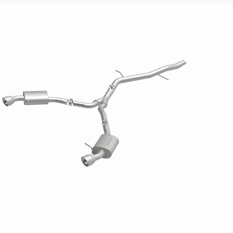 Magnaflow 19390 - MAG19390 - MagnaFlow 18-19 Audi A5 Dual Exit Polished Stainless CatBack Exhaust - 3in Main Piping Diameter - Shipped in Europe - Tuningsupply.com