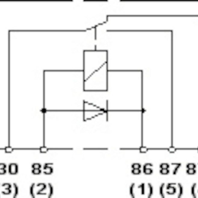 Hella LA007794047 - HELLA007794047 - Hella Relay 12V 20/40A Spdt Dio - Shipped in Europe - Tuningsupply.com