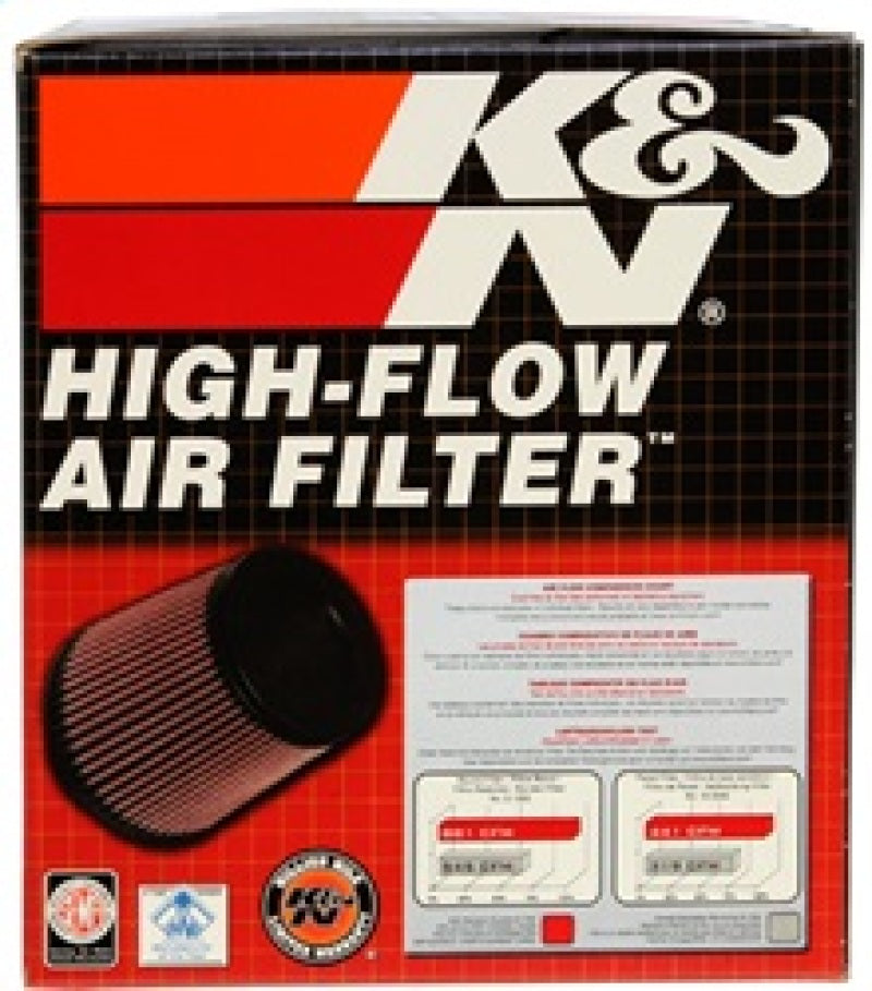 K&N Engineering RP-4980 - KNNRP-4980 - K&N Round Tapered Universal Air Filter 4in Flange ID x 5.375 Base OD x 4in Top OD x 6.5in H - Shipped in Europe - Tuningsupply.com