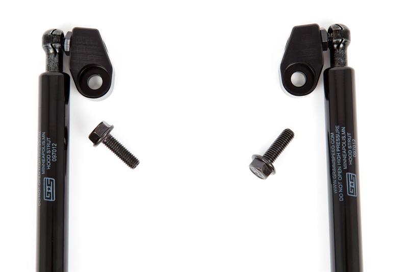 GrimmSpeed 097016 - GRM097016 - GrimmSpeed 02-07 Subaru Inpreza/WRX/STi Hood Struts - Shipped in Europe - Tuningsupply.com