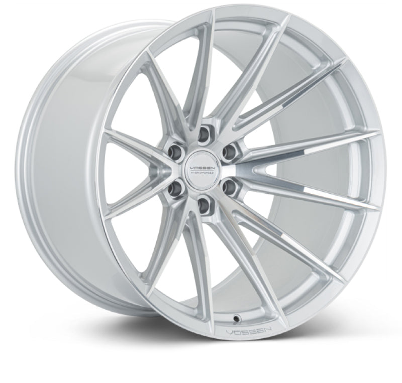Vossen - VOSHFX2-7F74 - Vossen HFX-2 17x9 - 6x135 - ET0 - Super Deep - 87.1 - Silver Polished Wheel - Shipped in Europe - Tuningsupply.com