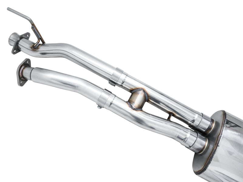 AWE Tuning 3015-33826 - AWE3015-33826 - AWE 16-22 Toyota Tacoma 0FG Catback Exhaust w/ BashGuard - Dual Diamond Black Tips - Shipped in Europe - Tuningsupply.com