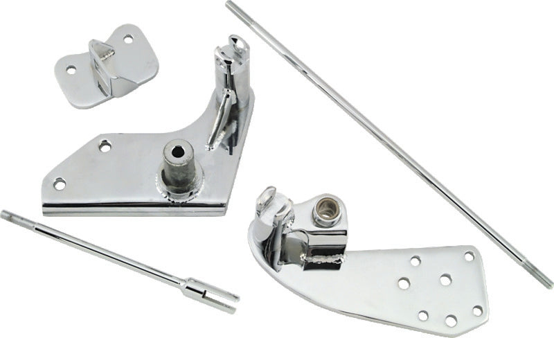 Bikers Choice 489742 - BKC489742 - Bikers Choice 87-99 FXST/C/S Chrome 3 Inch Extended Forward Control Kit W/O Engine Guards - Shipped in Europe - Tuningsupply.com