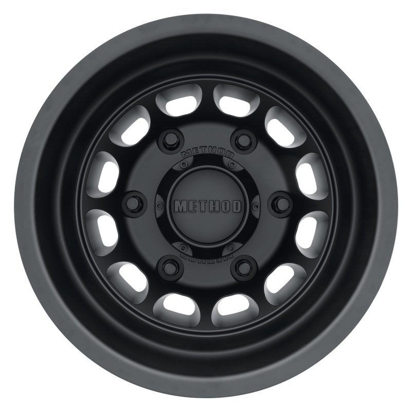 Method Wheels MR901655925138N - MRWMR901655925138N - Method MR901 - REAR 16x5.5 -138mm Offset 6x205 161.04mm CB Matte Black Wheel - Shipped in Europe - Tuningsupply.com