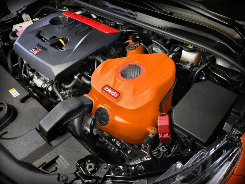 aFe 56-70065DN - AFE56-70065DN - aFe 2023+ Toyota GR Corolla Takeda Momentum Cold Air Intake System Orange w/ Pro DRY S Filter - Shipped in Europe - Tuningsupply.com