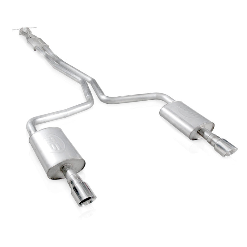 Stainless Works - SSWTA10ECOCB - Stainless Works 2010-18 Ford Taurus SHO V6 2-1/2in Catback Chambered Mufflers X-Pipe - Shipped in Europe - Tuningsupply.com