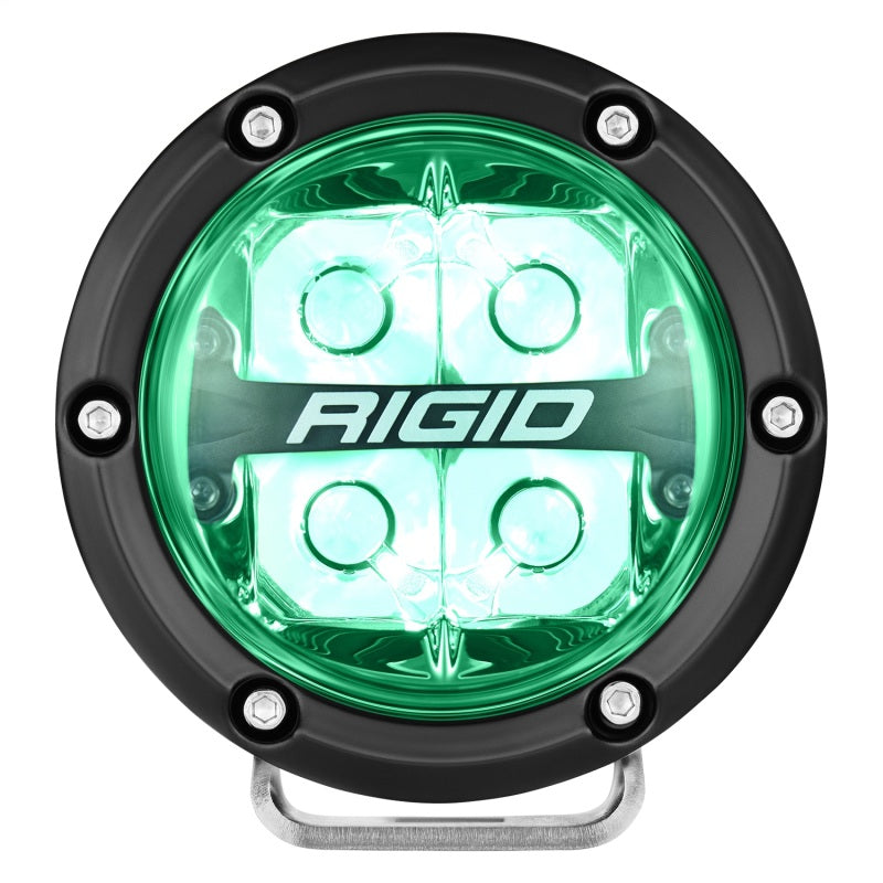 Rigid Industries 36402 - RIG36402 - Rigid Industries 360-Series 4in LED Off-Road Spot Beam - RGBW (Pair) - Shipped in Europe - Tuningsupply.com