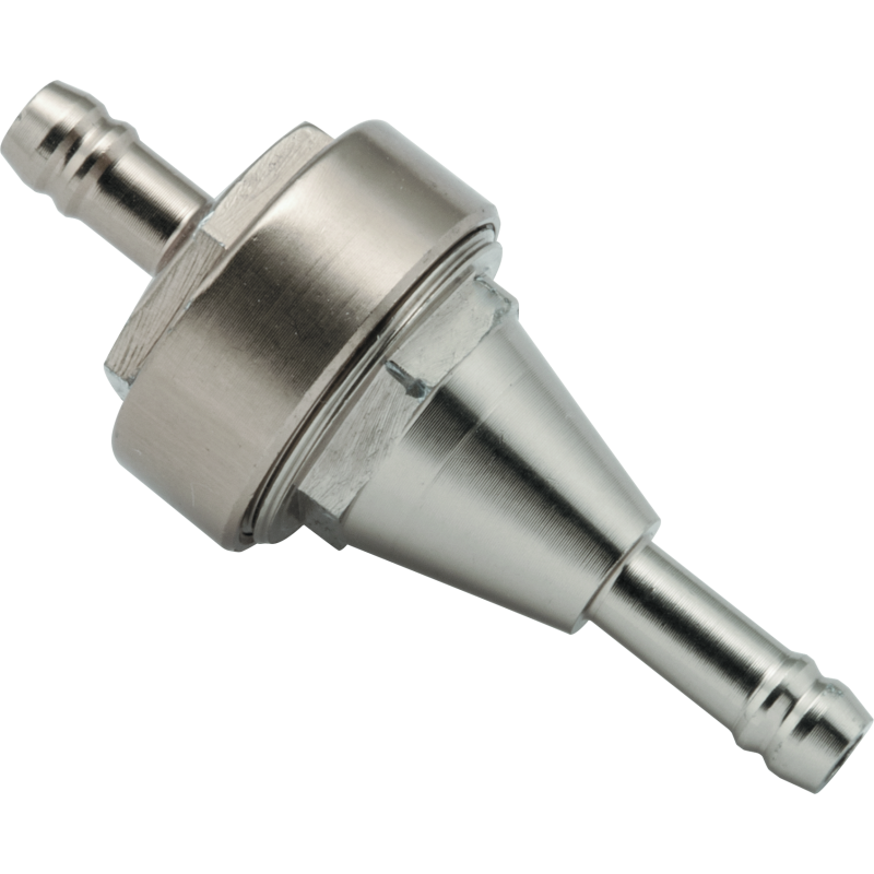 BikeMaster 152401 - BKM152401 - BikeMaster 1/4in Inline Fuel Filter - Titanium - Shipped in Europe - Tuningsupply.com