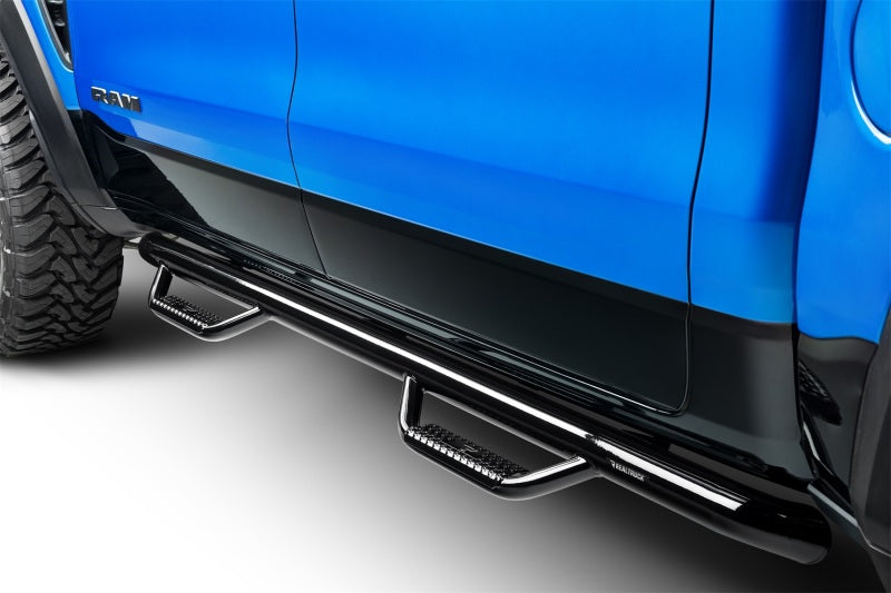 N-Fab D1980CC - NFBD1980CC - N-Fab Nerf Step 2019 Dodge Ram 1500 Crew Cab 5.7ft Bed - Gloss Black - Cab Length - 3in - Shipped in Europe - Tuningsupply.com