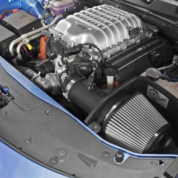 aFe 51-12802 - AFE51-12802 - aFe MagnumFORCE Intakes Stage-2 PDS AIS 15-16 Dodge Challenger SRT Hellcat 6.2L V8 (sc) - Shipped in Europe - Tuningsupply.com