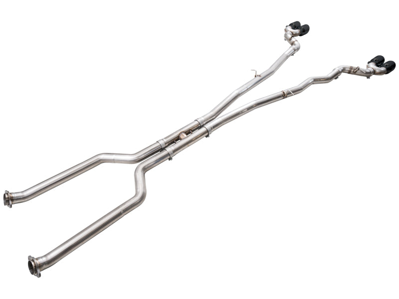 AWE Tuning 3020-43790 - AWE3020-43790 - AWE Tuning BMW G90/G99 M5 Track Edition Cat-Back Exhaust - Diamond Black Tips - Shipped in Europe - Tuningsupply.com