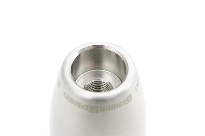 GrimmSpeed - GRM038006 - GrimmSpeed Shift Knob Stainless Steel - Subaru 5 Speed and 6 Speed Manual Transmission - Shipped in Europe - Tuningsupply.com