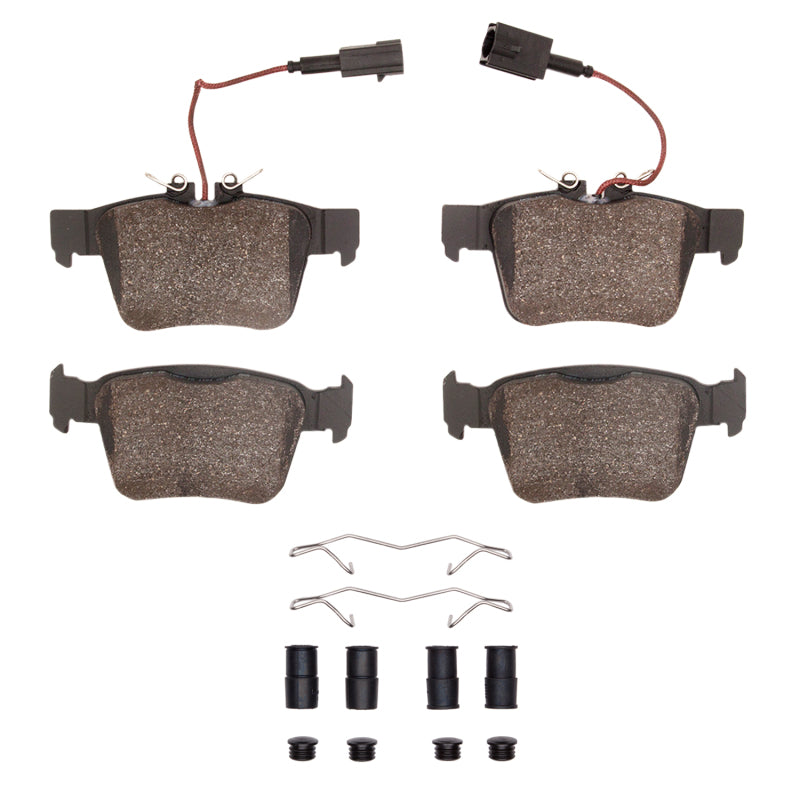 R1 Concepts 2600-1989-11 - RNC2600-1989-11 - R1 2017-2025 Alfa Romeo Giulia Rear R1 Euro Ceramic Pads & Hardware Kit - Shipped in Europe - Tuningsupply.com