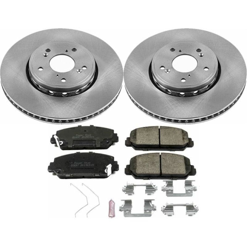 PowerStop KOE6940 - PSBKOE6940 - Power Stop 2016 Acura ILX Front Autospecialty Brake Kit - Shipped in Europe - Tuningsupply.com