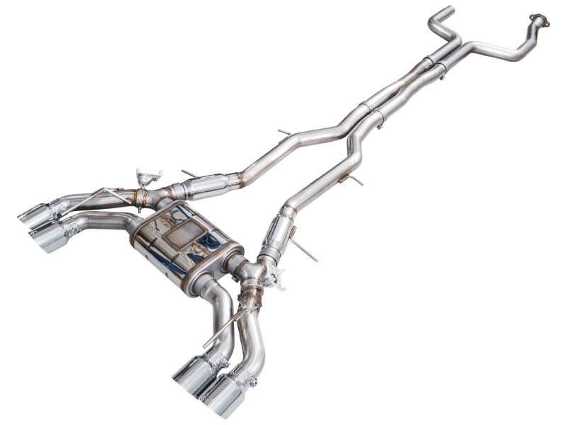 AWE Tuning 3025-42562 - AWE3025-42562 - AWE Tuning 22-26 Cadillac CT5-V Blackwing SwitchPath Exhaust - Chrome Silver Tips - Shipped in Europe - Tuningsupply.com