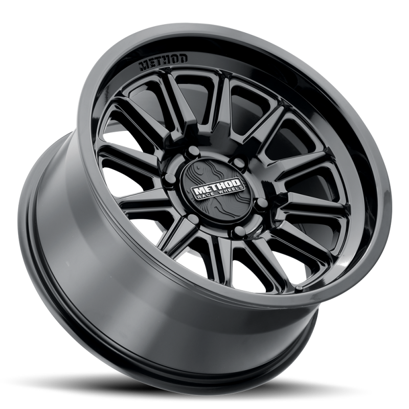 Method Wheels MR323785601325 - MRWMR323785601325 - Method MR323 - 17x8.5 / 6x5.5 / ET 25 / 106.25 CB - Gloss Black - Shipped in Europe - Tuningsupply.com