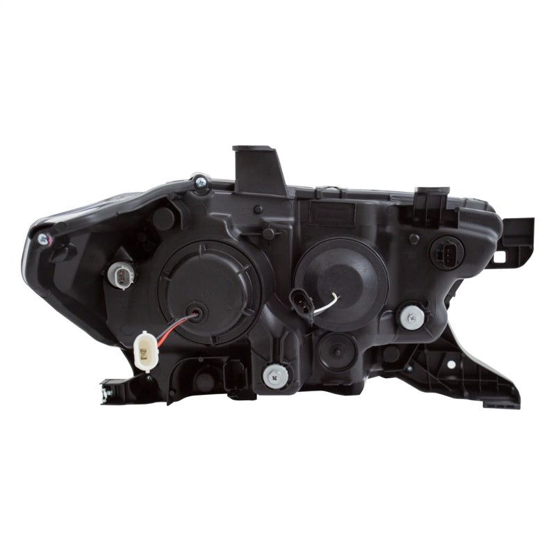ANZO 111396 - ANZ111396 - ANZO 2016-2017 Toyota Tacoma Projector Headlights w/ Plank Style Switchback Black w/ Amber - Shipped in Europe - Tuningsupply.com