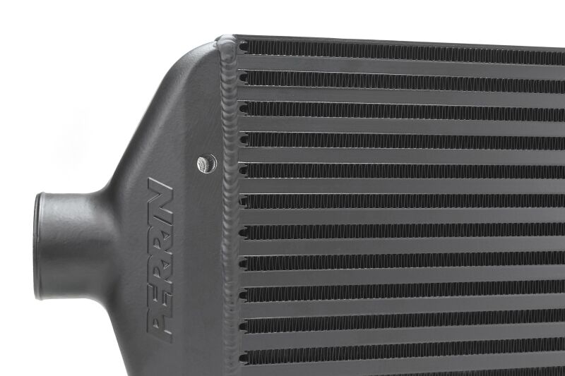 Perrin Performance PSP-ITR-406BK - PERPSP-ITR-406BK - PERRIN 15-26 Subaru WRX/STI Large Size Front Mount Intercooler Core - Black - Shipped in Europe - Tuningsupply.com