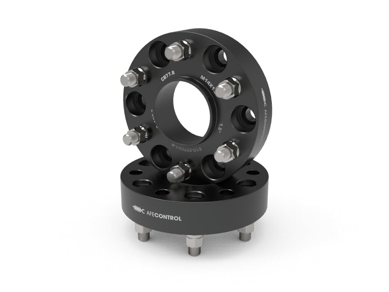 aFe 610-20T001-B - AFE610-20T001-B - aFe CONTROL Billet Aluminum Wheel Spacers 6x5.5mm / CB 77.8mm / 1.5in - 19-25 RAM 1500 - Shipped in Europe - Tuningsupply.com