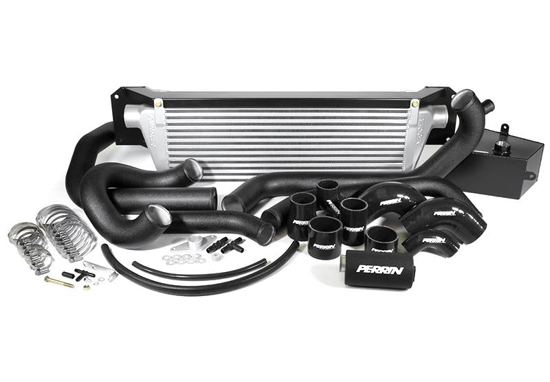Perrin Performance PSP-ITR-438-2BK/BK - PERPSP-ITR-438-2BK/BK - PERRIN 15-21 Subaru STI Front Mount Intercooler Boost Tubes + Hardware - Black Tubes - Shipped in Europe - Tuningsupply.com