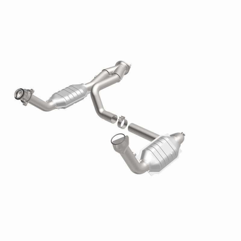 Magnaflow 93419 - MAG93419 - MagnaFlow Conv DF 02-06 Cadillac Escalade / 02-06 Chevy Avalanche 5.3L Dual Conv Y-Pipe Assembly 2WD - Shipped in Europe - Tuningsupply.com