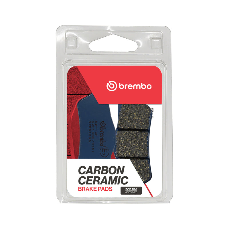 Brembo OE Powersports 07BB2809 - BRE07BB2809 - Brembo 09-11 BMW K1300R/2015 K1300R/09-15 K1300S Carbon Ceramic CC Brake Pad - Rear - Shipped in Europe - Tuningsupply.com
