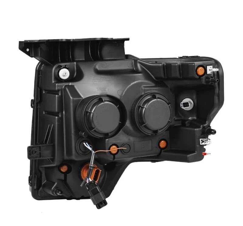 AlphaRex 880483 - ARX880483 - AlphaRex 09-14 Ford F-150 PRO-Series Projector Headlights Black w/Activation Light Seq Signal SB DRL - Shipped in Europe - Tuningsupply.com