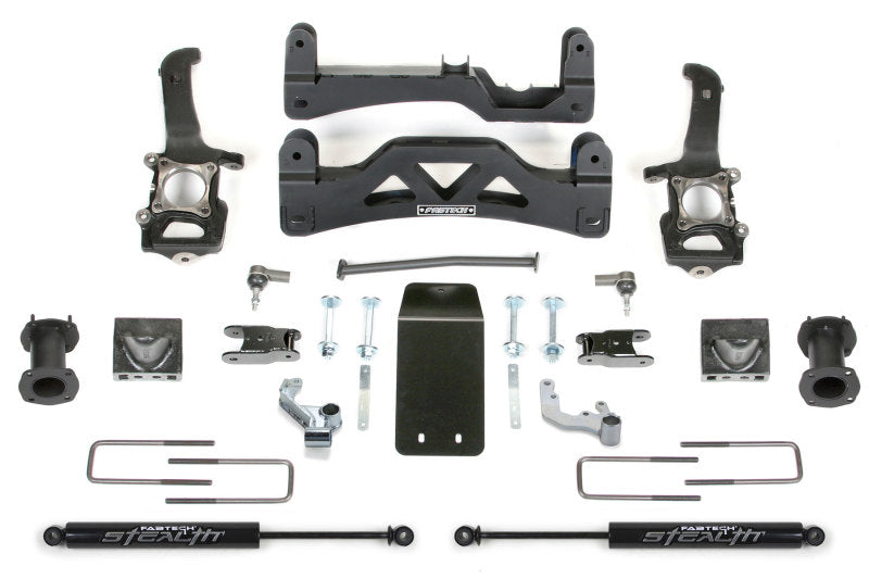 Fabtech K2190M - FABK2190M - Fabtech 09-13 Ford F150 4WD 6in Basic Sys Gen II w/Stealth - Shipped in Europe - Tuningsupply.com