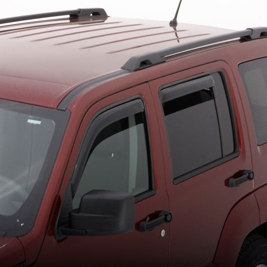 AVS 194973 - AVS194973 - AVS 11-15 Kia Optima Ventvisor In-Channel Front & Rear Window Deflectors 4pc - Smoke - Shipped in Europe - Tuningsupply.com