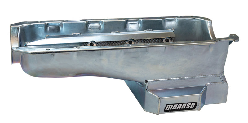 Moroso 20403 - MOR20403 - Moroso Chevrolet Big Block Mark IV Kicked Out Wet Sump 6qt 8in Steel Oil Pan - Shipped in Europe - Tuningsupply.com