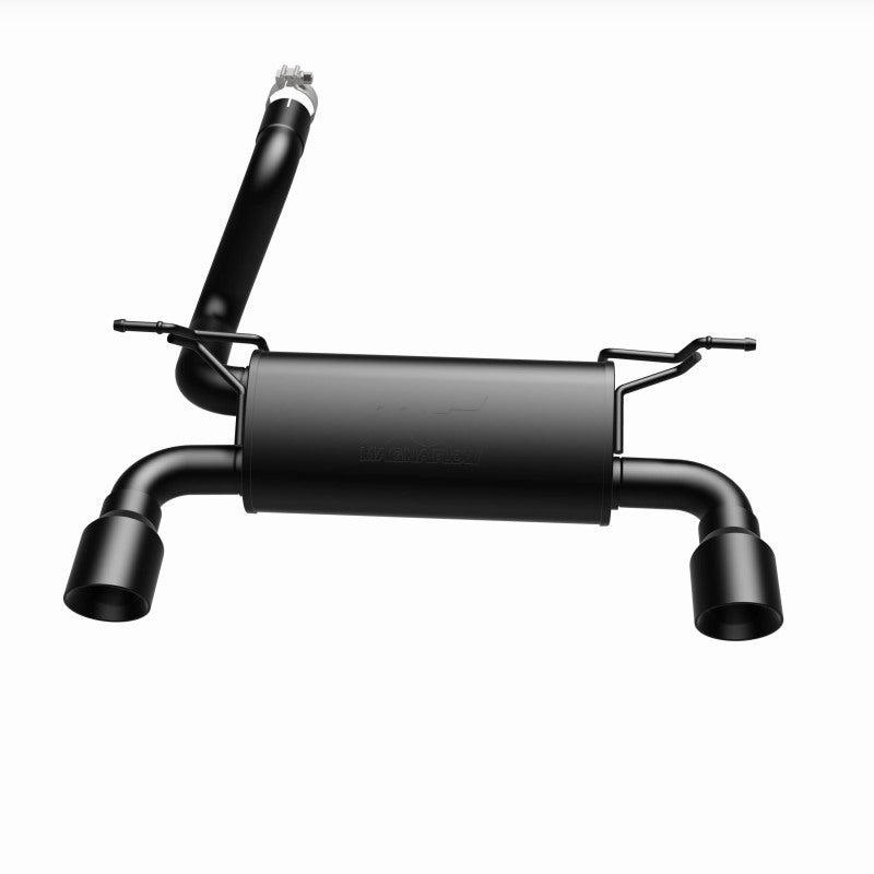 Magnaflow 19388 - MAG19388 - MagnaFlow 2018+ Jeep Wrangler 3.6L Dual Black Tip Axle-Back Exhaust - Shipped in Europe - Tuningsupply.com