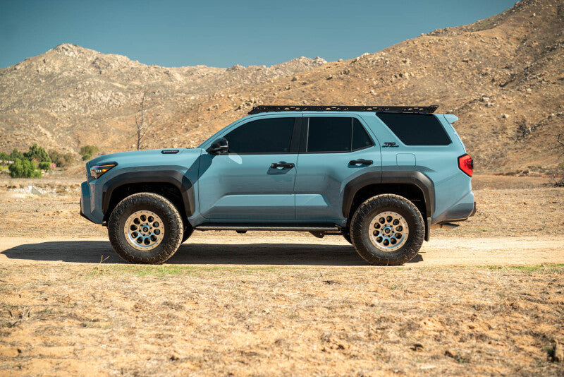 DV8 Offroad RRTF3-02L - DVERRTF3-02L - DV8 Offroad 25-26 Toyota 4Runner Roof Rack Light Cutout Fairing (Use w/ PN RRTF3-02) - Shipped in Europe - Tuningsupply.com