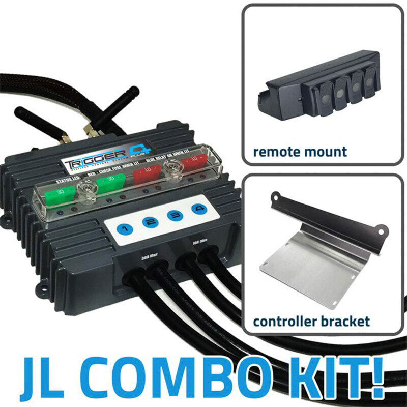 ORACLE Lighting 2100JL - ORL2100JL - Oracle Trigger 4 Plus Wireless Accessory Control System Combo Kit - Jeep Jl And Jt - Shipped in Europe - Tuningsupply.com