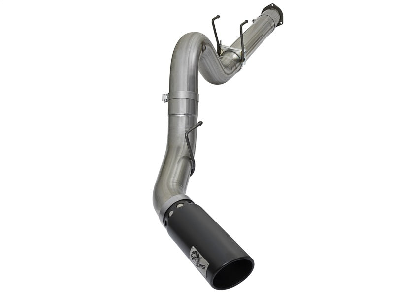 aFe 49-43090-B - AFE49-43090-B - aFe Large Bore-HD 5in DPF Back 409 SS Exhaust System w/Black Tip 2017 Ford Diesel Trucks V8 6.7L(td) - Shipped in Europe - Tuningsupply.com