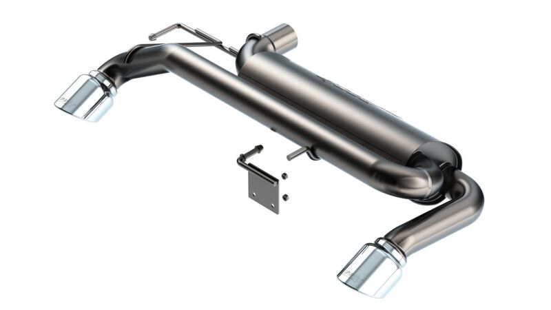 Borla 11974 - BOR11974 - Borla 21-22 Ford Bronco 2.3L 4WD S-Type Axle Back Exhaust w/ Bright Chrome Tips - Shipped in Europe - Tuningsupply.com