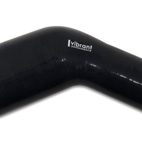 Vibrant 19766 - VIB19766 - Vibrant 4 Ply Aramid 45 Degree Silicone Transition Hose 2.75in ID x 3in Length In/Out - Black - Shipped in Europe - Tuningsupply.com