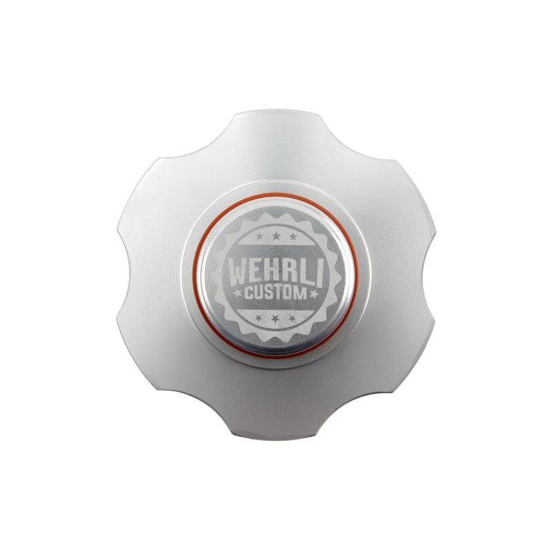 Wehrli WCF100394 - WCFWCF100394 - Wehrli 98.5-23 Cummins Billet Aluminum Clear Anodized Oil Fill Cap - Shipped in Europe - Tuningsupply.com