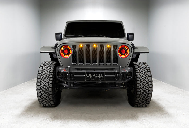 ORACLE Lighting 5839-335 - ORL5839-335 - Oracle Oculus Bi-LED Projector Headlights for Jeep JL/Gladiator JT - w/ BC1 Controller - Shipped in Europe - Tuningsupply.com