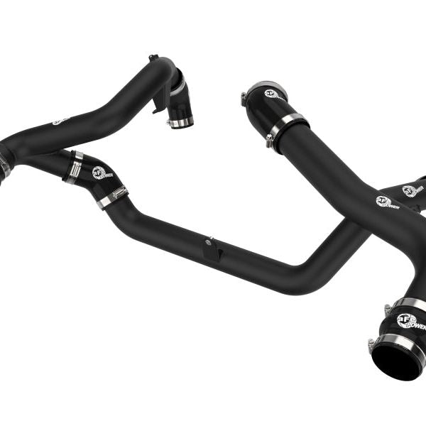 aFe 46-20674-B - AFE46-20674-B - aFe 22-23 Ford Explorer BladeRunner Aluminum Hot and Cold Charge Pipe Kit - Blk - Shipped in Europe - Tuningsupply.com