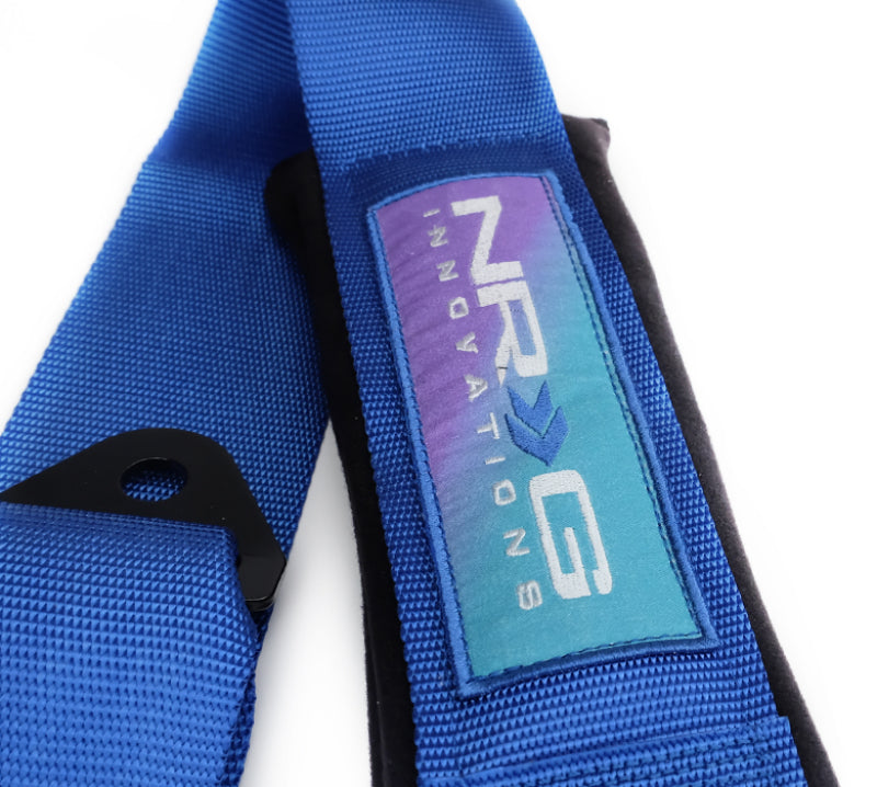 NRG SBH-B6PCBL - NRGSBH-B6PCBL - NRG 5PT 3in. Seat Belt Harness / Cam Lock - Blue - Shipped in Europe - Tuningsupply.com