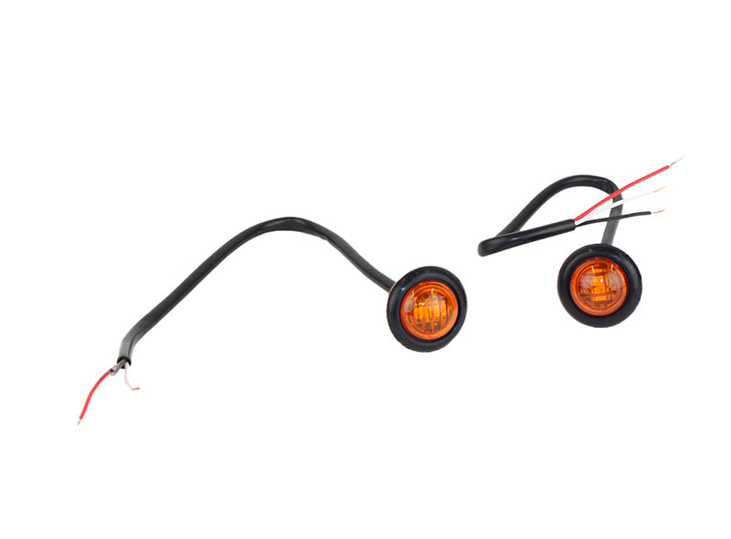 Fishbone Offroad FB21041 - FBOFB21041 - Fishbone Offroad Amber LEDs 3/4In Pair - Shipped in Europe - Tuningsupply.com
