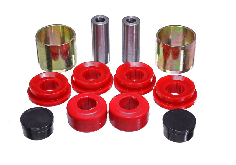 Energy Suspension 4.3170R - ENG4.3170R - Energy Suspension 15-20 Ford Mustang Front Control Arm Bushing Set - Red - Shipped in Europe - Tuningsupply.com