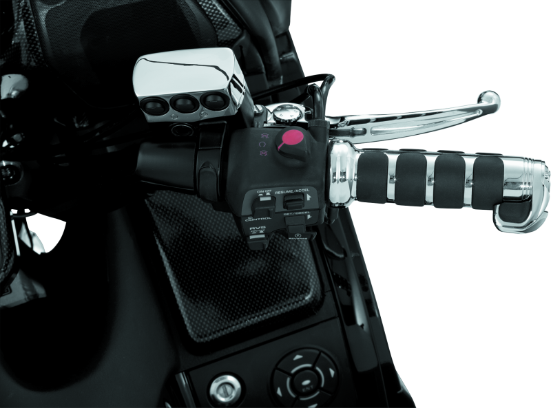 Kuryakyn 6183 - KUR6183 - Kuryakyn ISO Grips For GL1800 With Heated Grips Chrome - Shipped in Europe - Tuningsupply.com