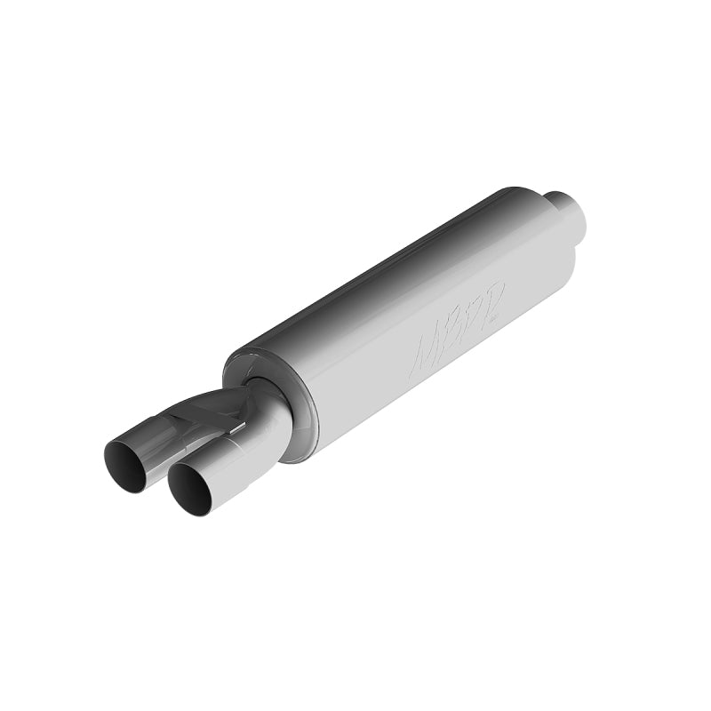 MBRP PGP122107 - MBRPGP122107 - MBRP Universal 3in ID Inlet 2.5in ID Outlet 30.5in Chambered Aluminum Muffler (NO DROPSHIP) - Shipped in Europe - Tuningsupply.com