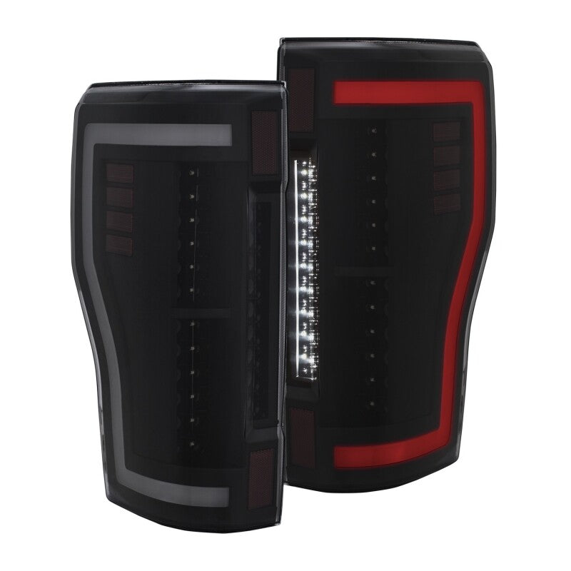 ANZO 311288 - ANZ311288 - ANZO 2017+ Ford F-250 LED Taillights - Black/Smoke - Shipped in Europe - Tuningsupply.com