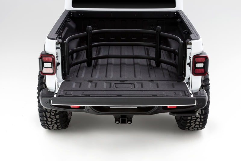 AMP Research 74833-01A - AMP74833-01A - AMP Research 20-22 Jeep Gladiator (Does Not Work w/Tonneau Cvrs) Bedxtender HD Sport - Black - Shipped in Europe - Tuningsupply.com
