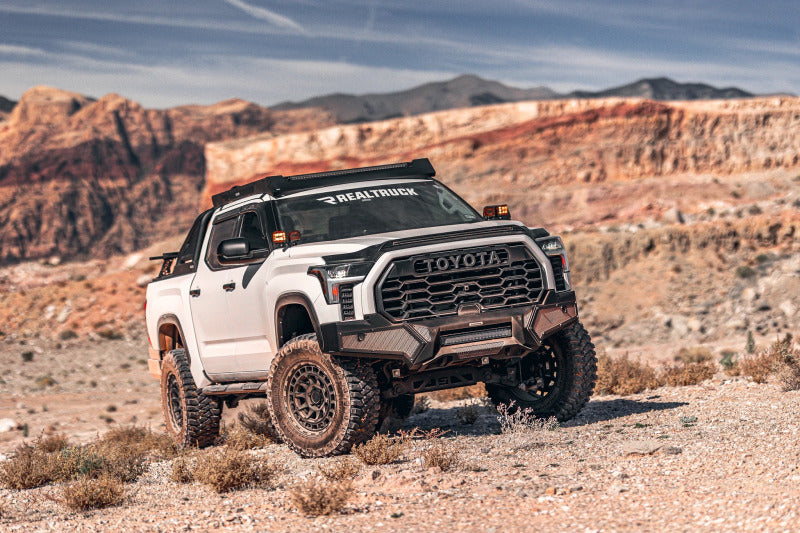 Go Rhino - GOR5933180T - Go Rhino 22-23 Toyota Tundra CrewMax Ceros Low Profile Roof Rack - Tex. Blk - Shipped in Europe - Tuningsupply.com