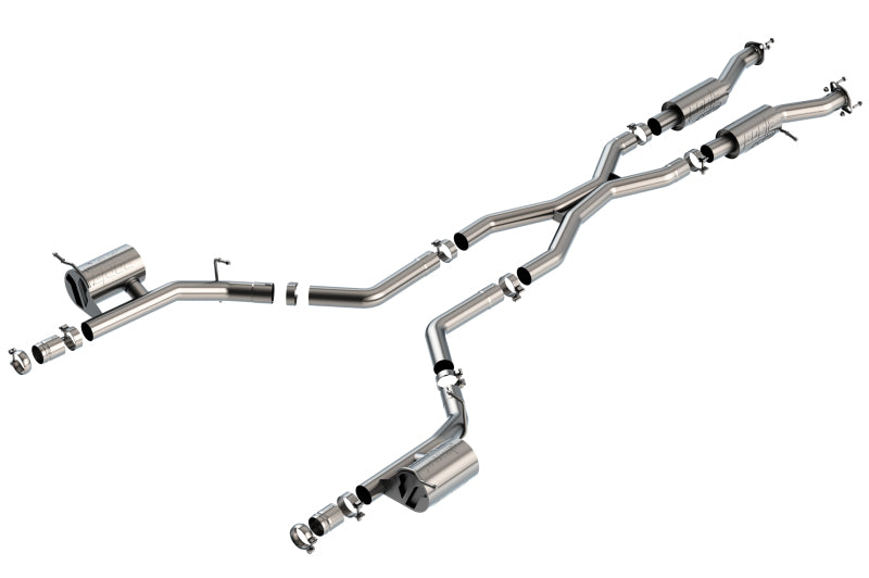 Borla 140888 - BOR140888 - Borla 2021+ Dodge Durango SRT Hellcat 6.2L V8 AWD ATAK Cat-Back Exhaust System - Factory Tips - Shipped in Europe - Tuningsupply.com